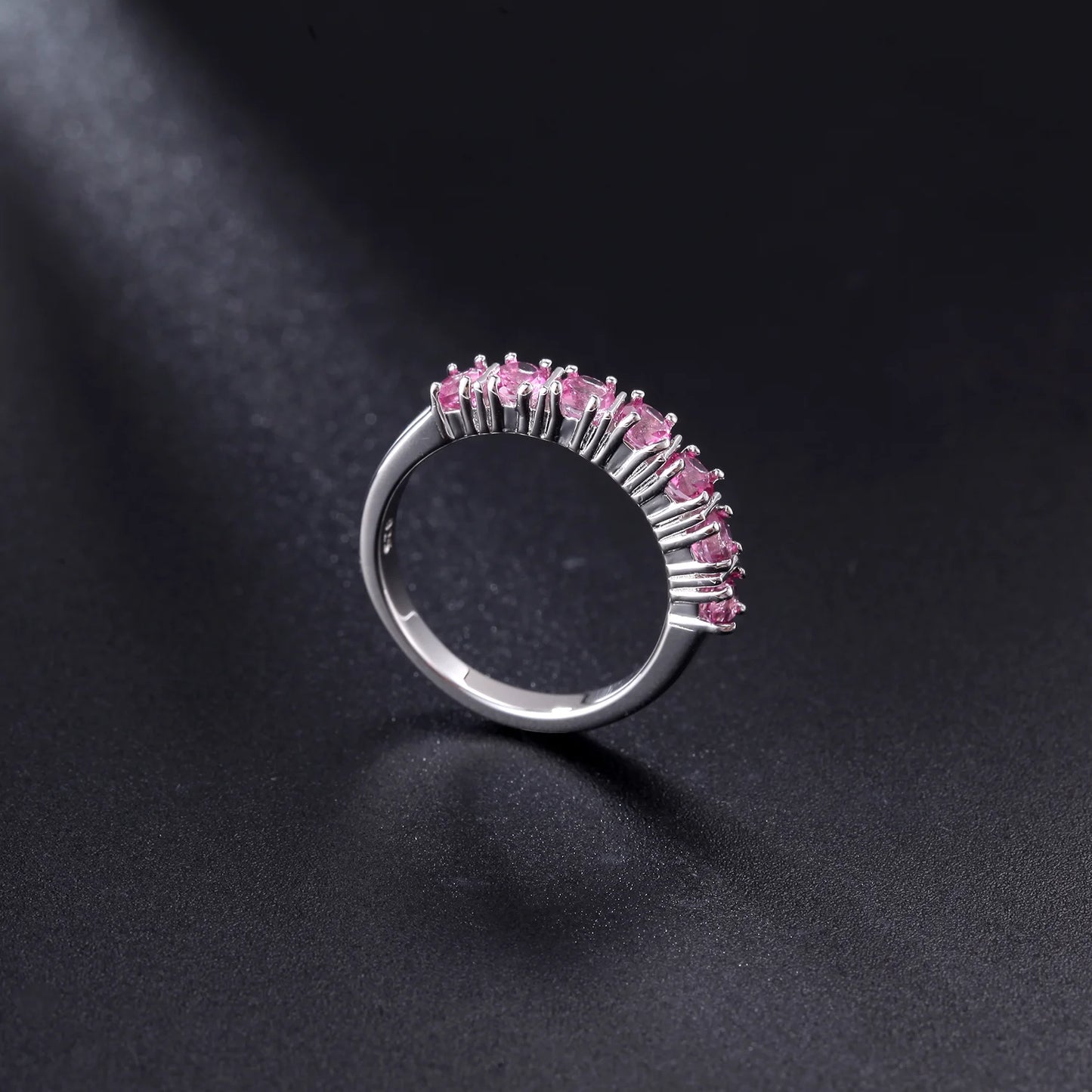 GEM'S BALLET  Wedding Rings Gemstone 585 14K 10K 18K Gold Rings for Women Stackable Ring Eternity Band Silver 925 Silver Jewelry