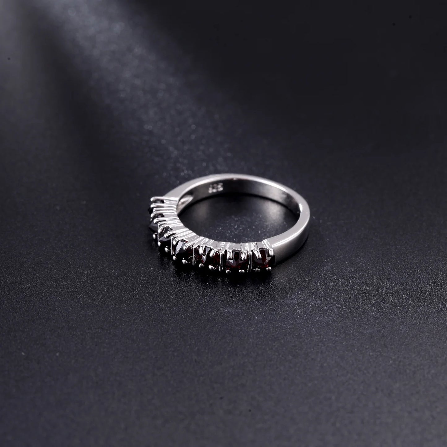 GEM'S BALLET  Wedding Rings Gemstone 585 14K 10K 18K Gold Rings for Women Stackable Ring Eternity Band Silver 925 Silver Jewelry