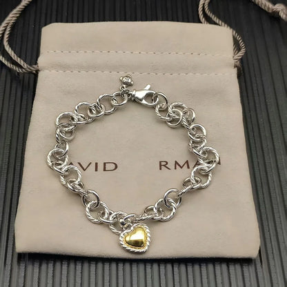 2025 New DY Bracelet Fashionable Simple Temperament Couple Bracelet Daily Wear Beaded Bracelet Men and Women Can Wear