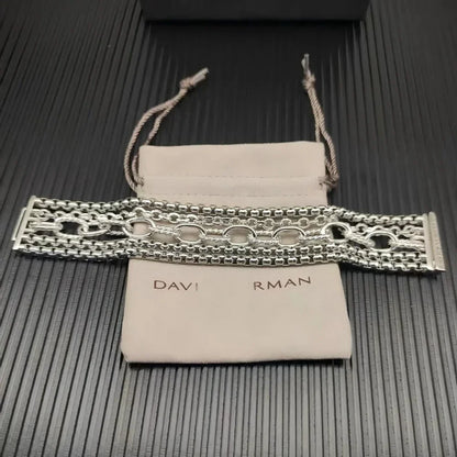 2025 New DY Bracelet Fashionable Simple Temperament Couple Bracelet Daily Wear Beaded Bracelet Men and Women Can Wear